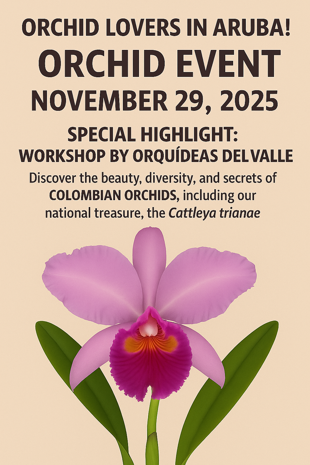 Aruba Orchid Event